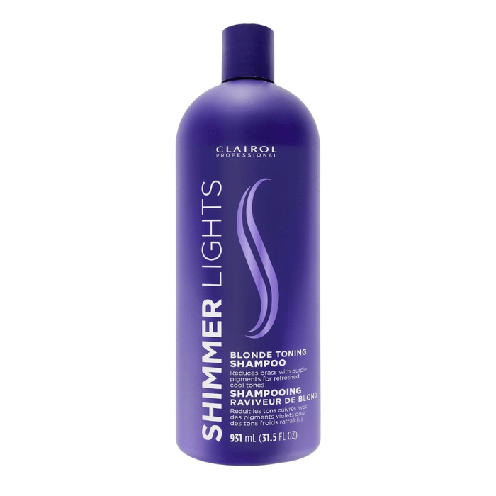 Clairol Professional Shimmer Lights Shampoo Blonde and Silver, 31.5 Oz