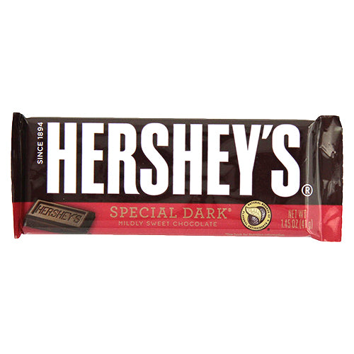 Hersheys Special Dark Chocolate Bar - 1.45 Oz Ea, 36 Pieces