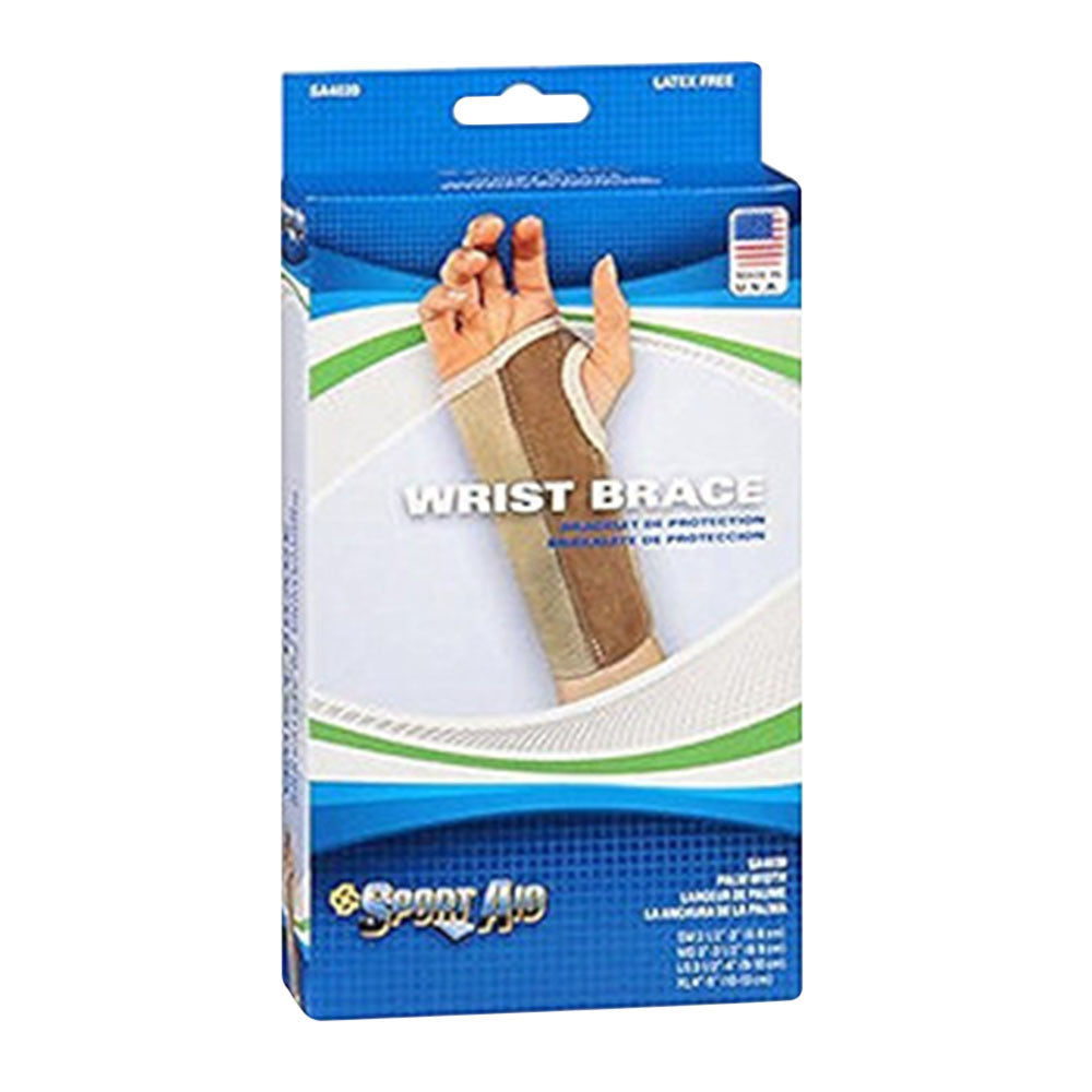 Sport Aid Wrist Brace Palm Stay Beige Right, Medium, 1 Ea