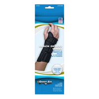 Scott Specialties Sportaid Black Deluxe Wrist Brace, Large, Right, Supports Braces, 1 Ea