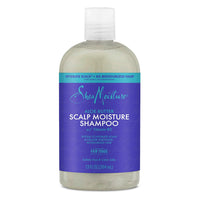 Shea Moisture Scalp Moisture Daily Shampoo with Vitamin B3 for All Hair Types, Aloe Butter, 13 Oz
