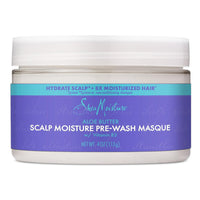 Shea Moisture Scalp Moisture Pre Wash Hair Mask with Vitamin B3 and Aloe Butter, 4 Oz