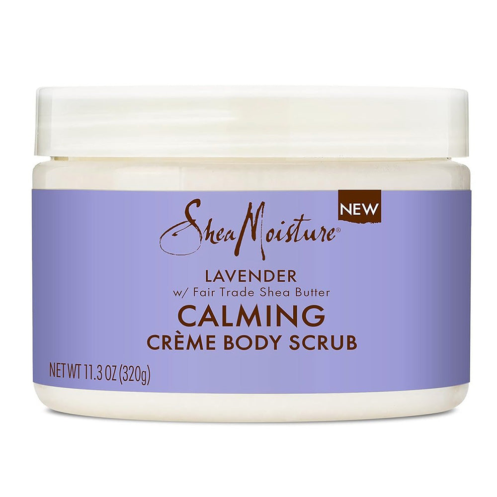 Shea Moisture Calming Body Scrub with Lavender 11.3Oz (320g)