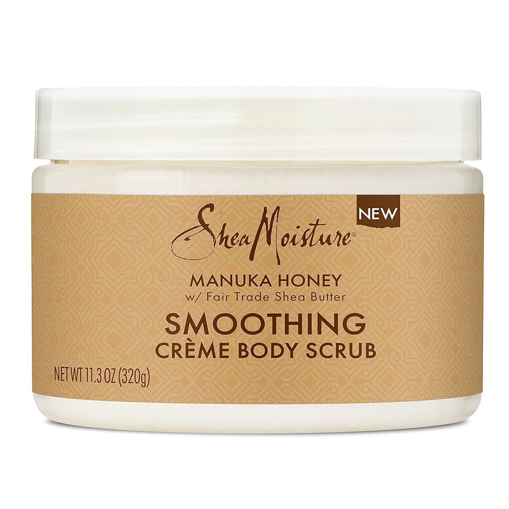 Shea Moisture Manuka Honey Smooth Creme Body Scrub for Smooth Skin 11.3Oz (320g)