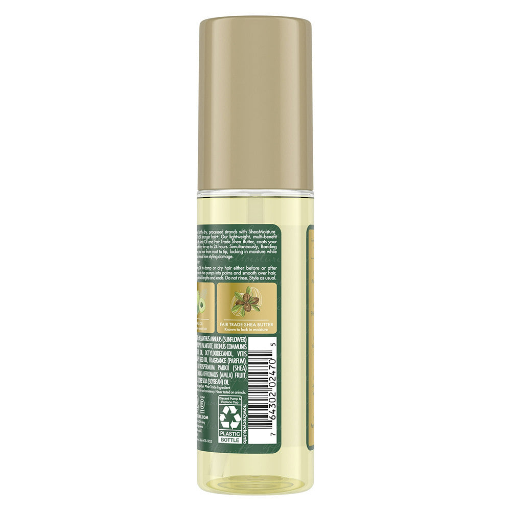 Shea Moisture Strengthen and Smooth Bonding Oil with Amla Oil, 3.3 Oz