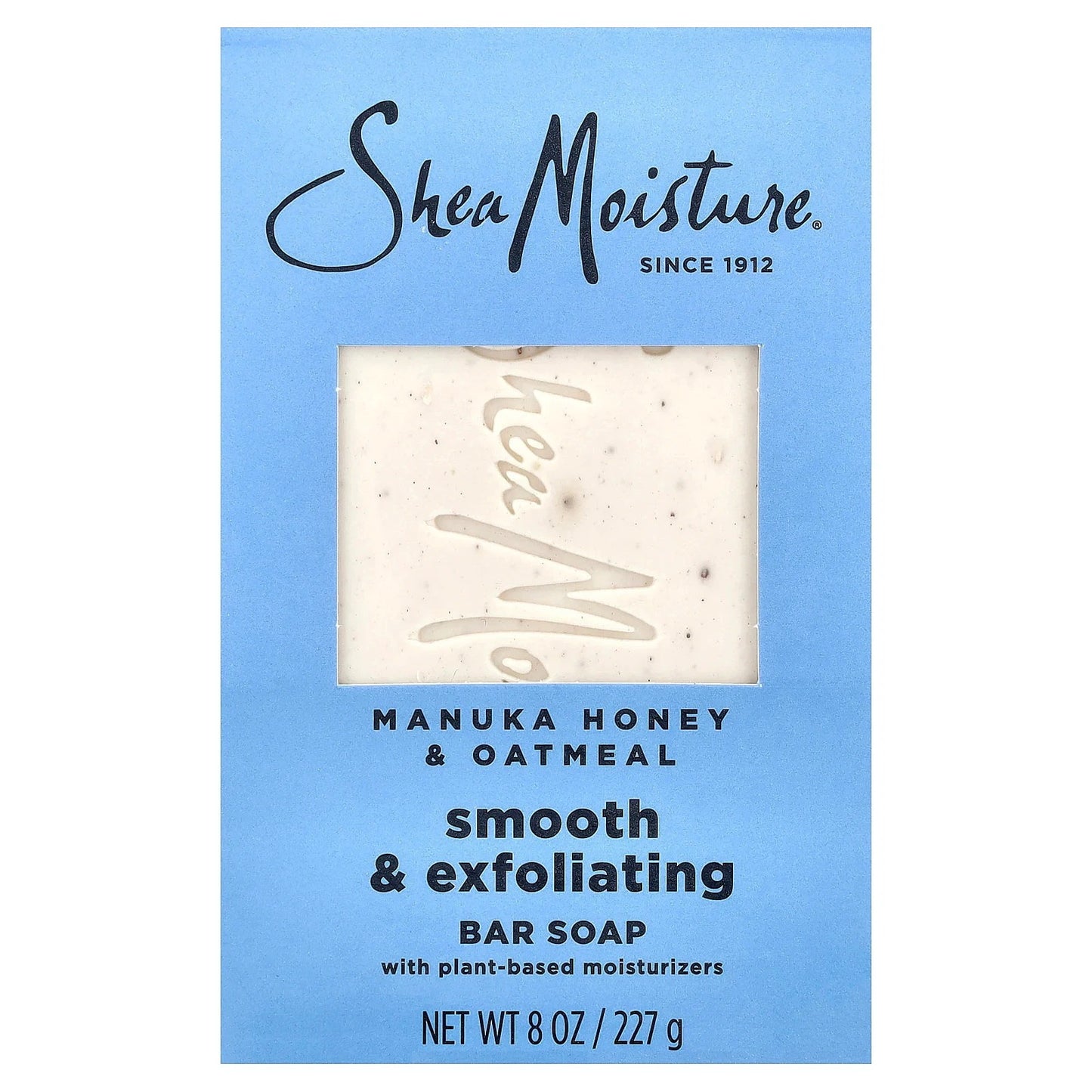 Shea Moisture Soap Bar with Manuka Honey and Oatmeal 8Oz (227g)
