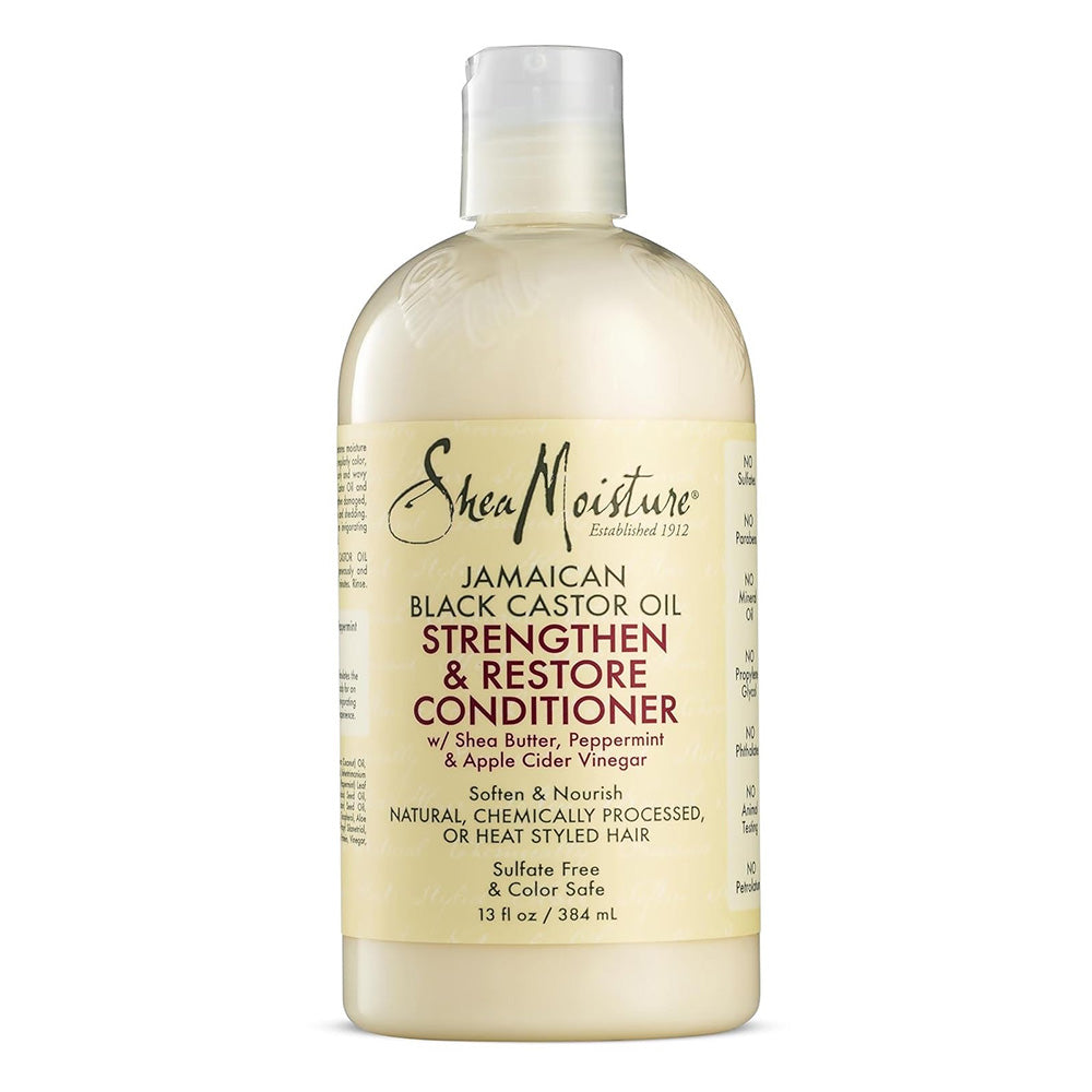 Shea Moisture Jamaican Black Castor Oil Strengthen and Restore Hair Conditioner 13Oz (384ml)