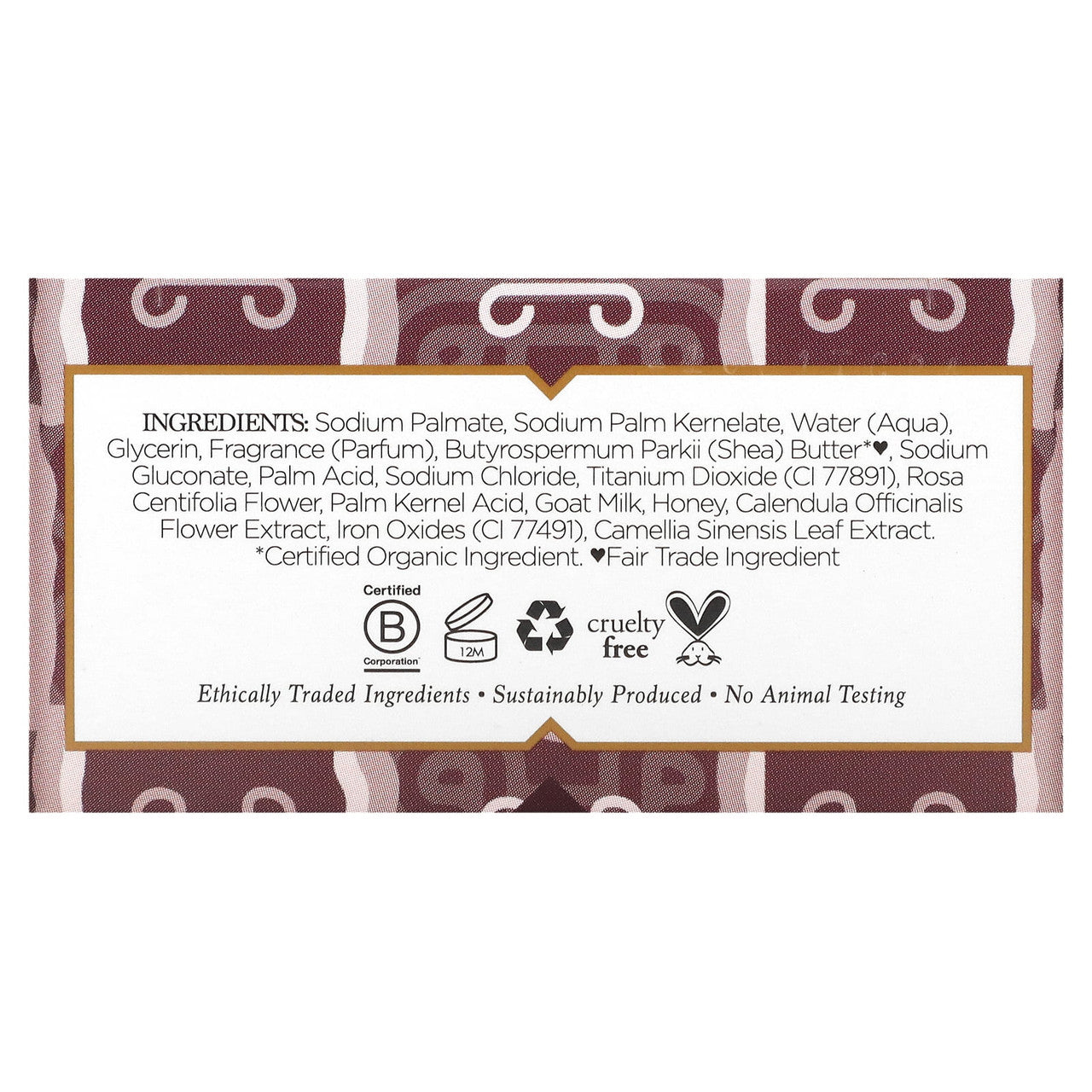 Nubian Heritage Goats Milk And Chai Soap Bar, 5 Oz