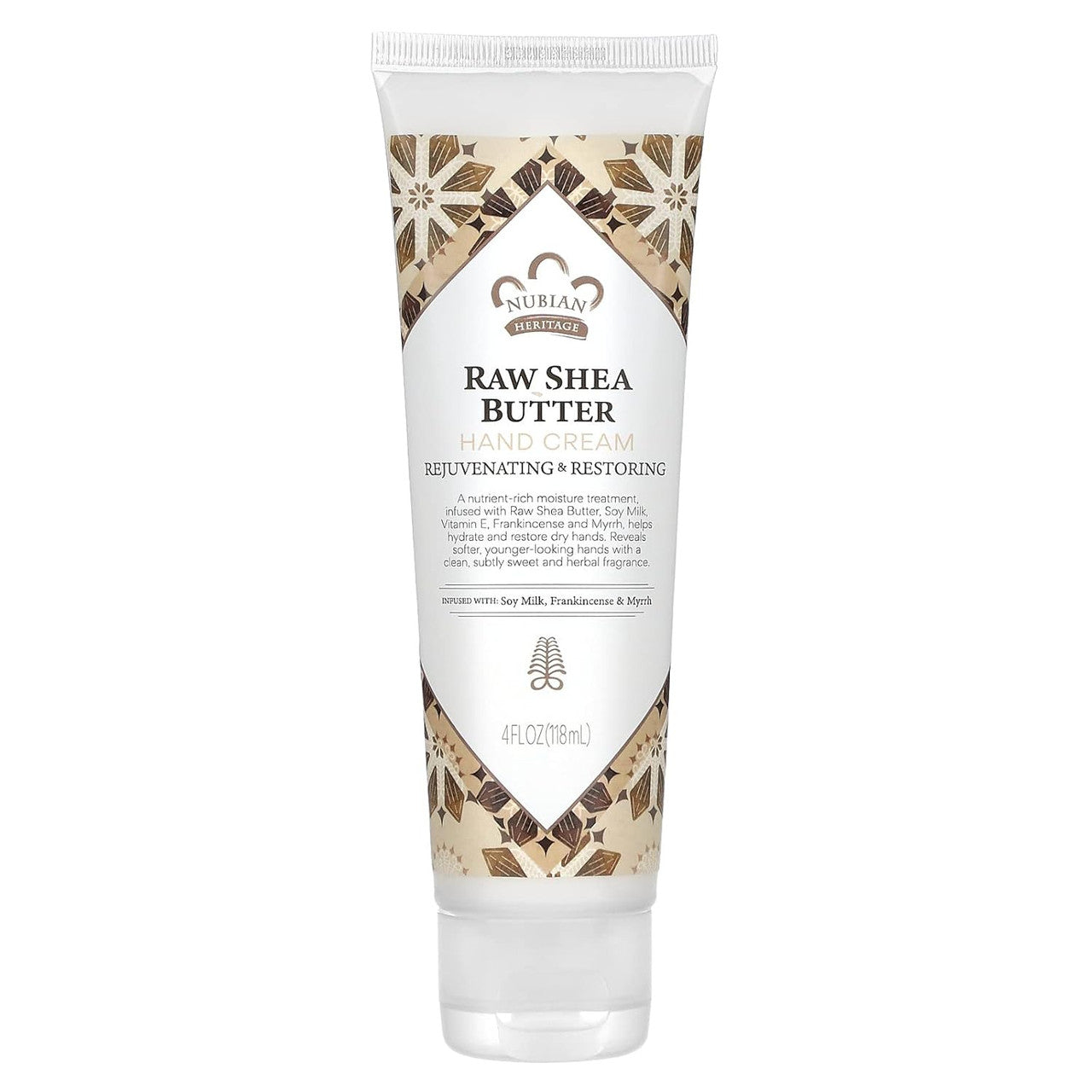 Nubian Heritage Hand Cream, Raw Shea Butter - 4 Oz