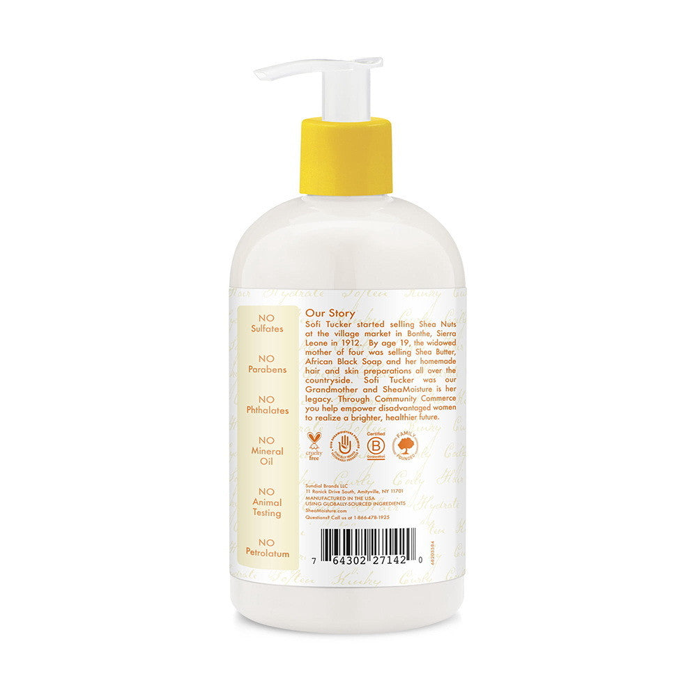 Shea Moisture Coconut Custard Make It Last Wash N Go Shampoo, 13 Oz