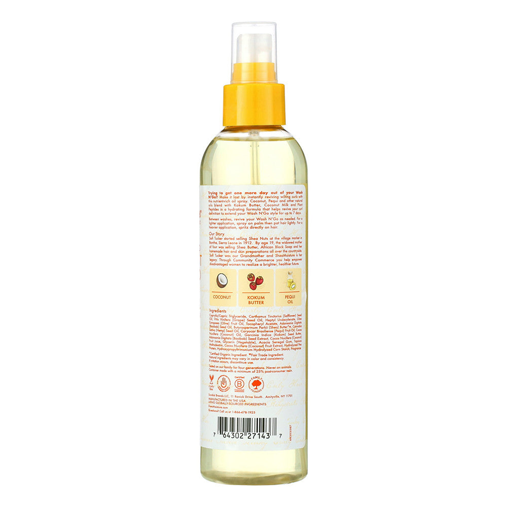 SheaMoisture with Coconut Oil Coconut Custard Curl Revival Oil, 8 Oz