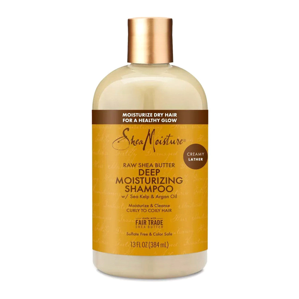 Shea Moisture Raw She Butter Moisture Retention Hair Shampoo, 13 Oz
