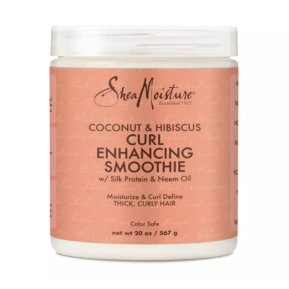 Shea Moisture Curl Enhancing Smoothie For Thick, Coconut And Hibiscus, 20 Oz