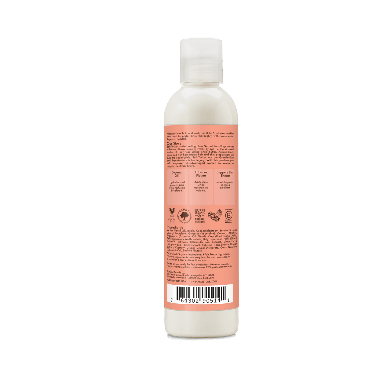 Shea Moisture Kids 2-In-1 Hair Shampoo And Conditioner, 8 Oz