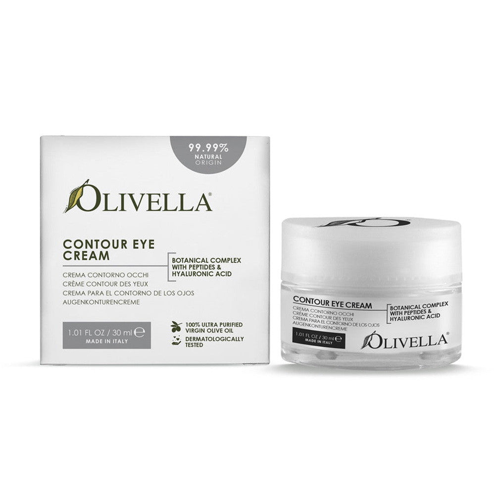 Olivella 100% Virgin Olive Oil Contour Eye Cream, 1.01 Oz