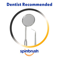 Spinbrush Charcoal Clean Battery Powered Electric Soft Toothbrush, Black, 1 Ea