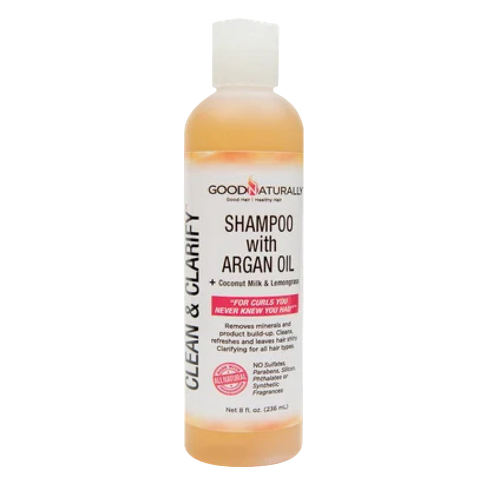 Good Naturally Clean and Clarify Hair Shampoo with Argan Oil 8Oz (236ml)