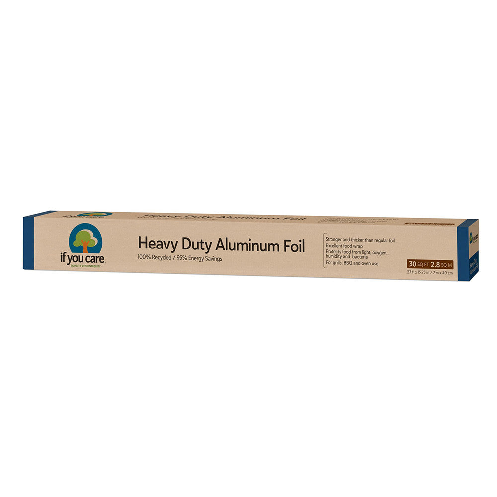 If You Care 100% Natural Recycled Heavy Duty Aluminum Foil, 30 Sq ft, 1 Ea