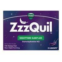 Zzzquil Nighttime Sleep-Aid Liquicaps, 24 Ea