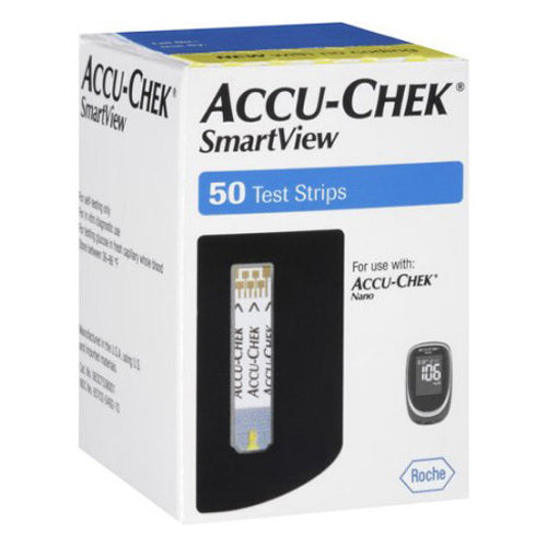 Accu-Check Smartview Test Strips - 50 Ea – WellnessBetter