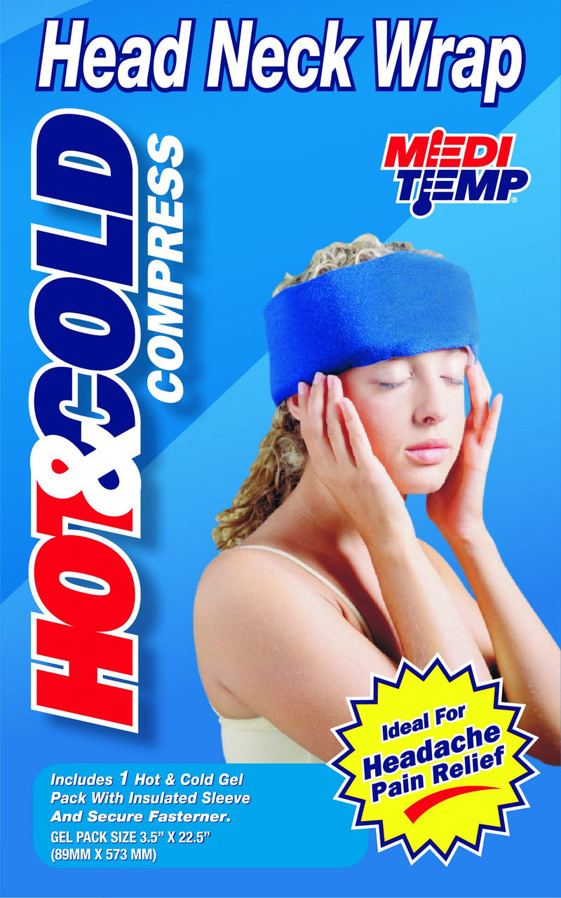Medi Temp Hot And Cold Compress, Head And Neck, 1 Ea