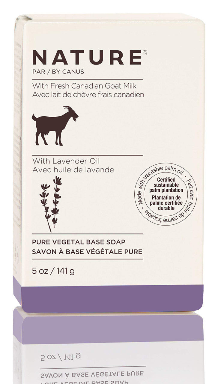 Nature By Canus Goats Milk Soap Lavender, 5 Oz