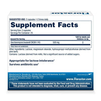 Florastor 250 Mg Probiotic Maximum Strength Capsules, 50 Ea