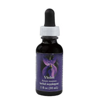 Violet Herbal Supplement Dropper By Flower Essence - 1 Oz