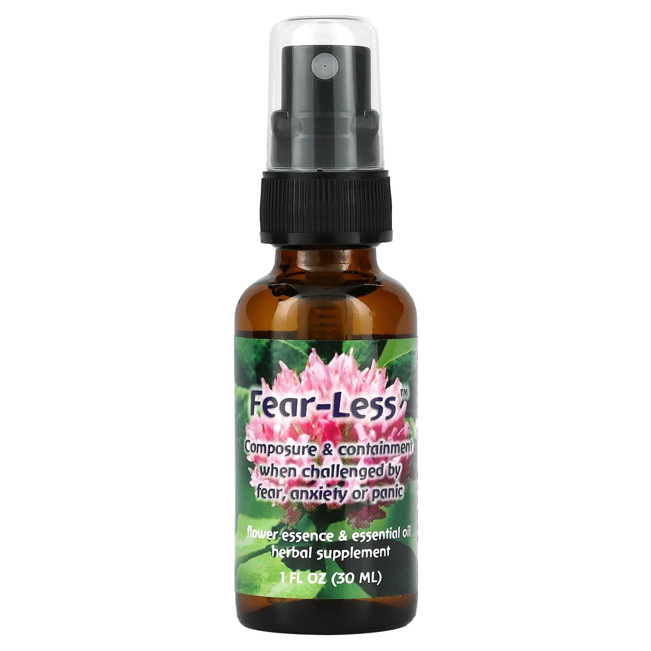 Flower Essence Flourish Formulas Fear-Less Spray, 1 Oz