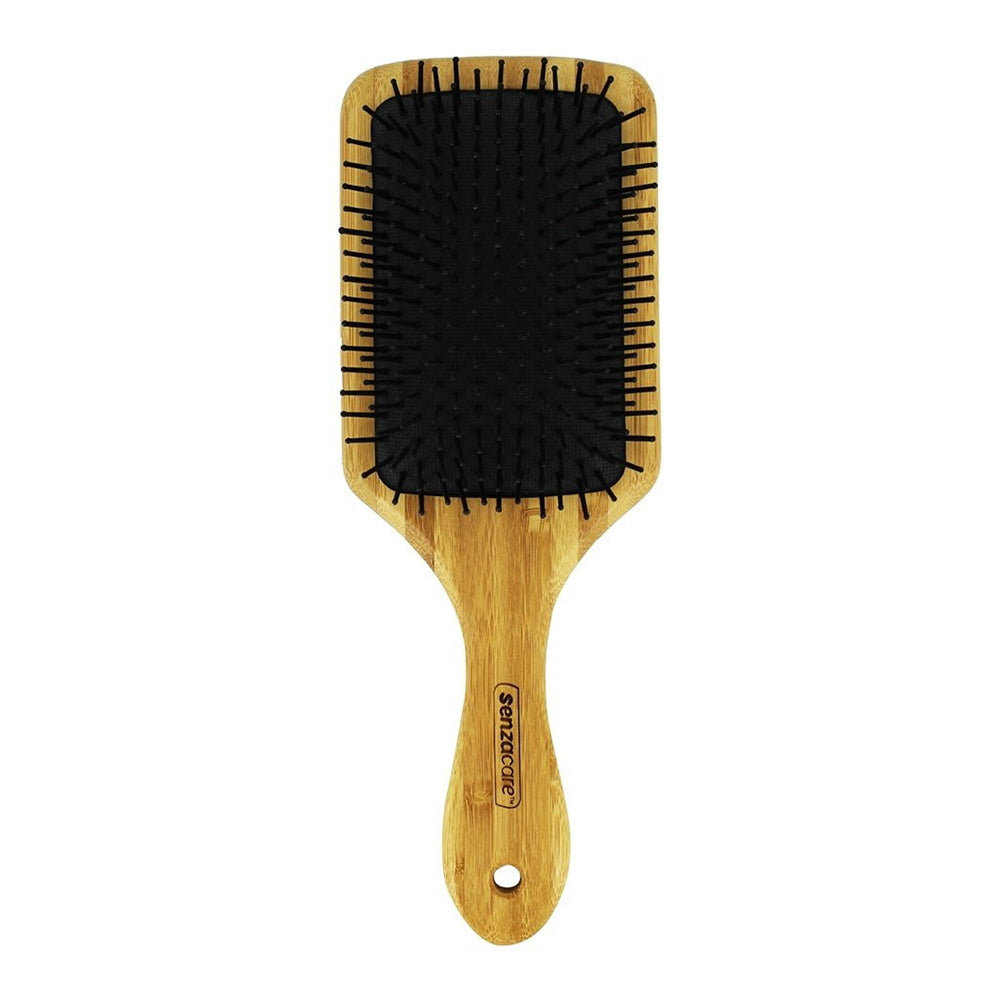 Senza Care Paddle Bamboo Hairbrush, 1 Ea