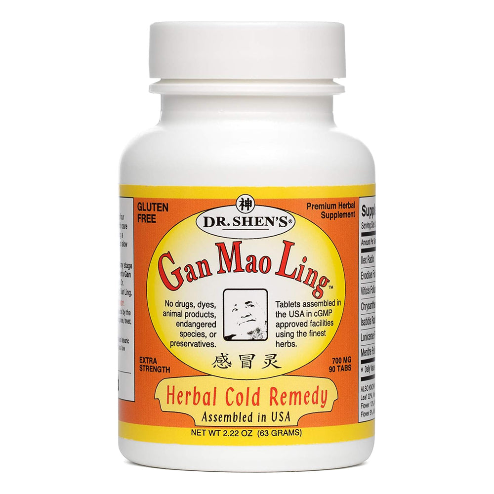 Dr Shens Gan Mao Ling Herbal Cold Remedy Tablets 90Ea