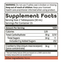 Dynamic Health Cranberry Concentrate of Antioxidants, 8 Oz