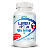 Germa Alumbre En Polvo Alum Powder, 3 Oz
