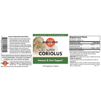 Mushroom Wisdom Super Coriolus Vegetarian Tablets, 120 Ea