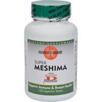 Mushroom Wisdom Super Meshima Vegetarian Tablets, 120 Ea