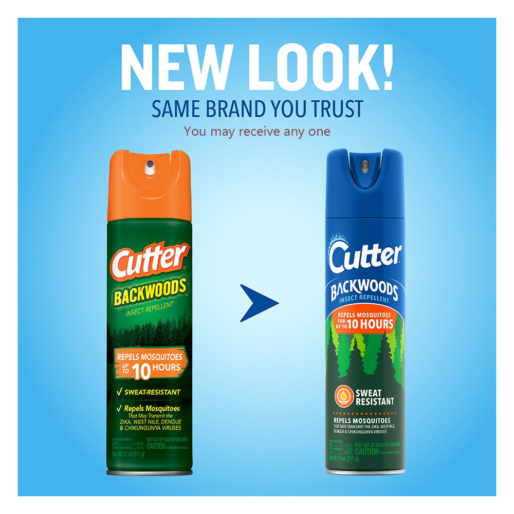 Cutter Backwoods Insect Repellent Aerosol Spray - 6 Oz