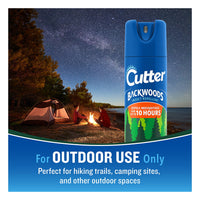 Cutter Backwoods Insect Repellent Aerosol Spray - 6 Oz