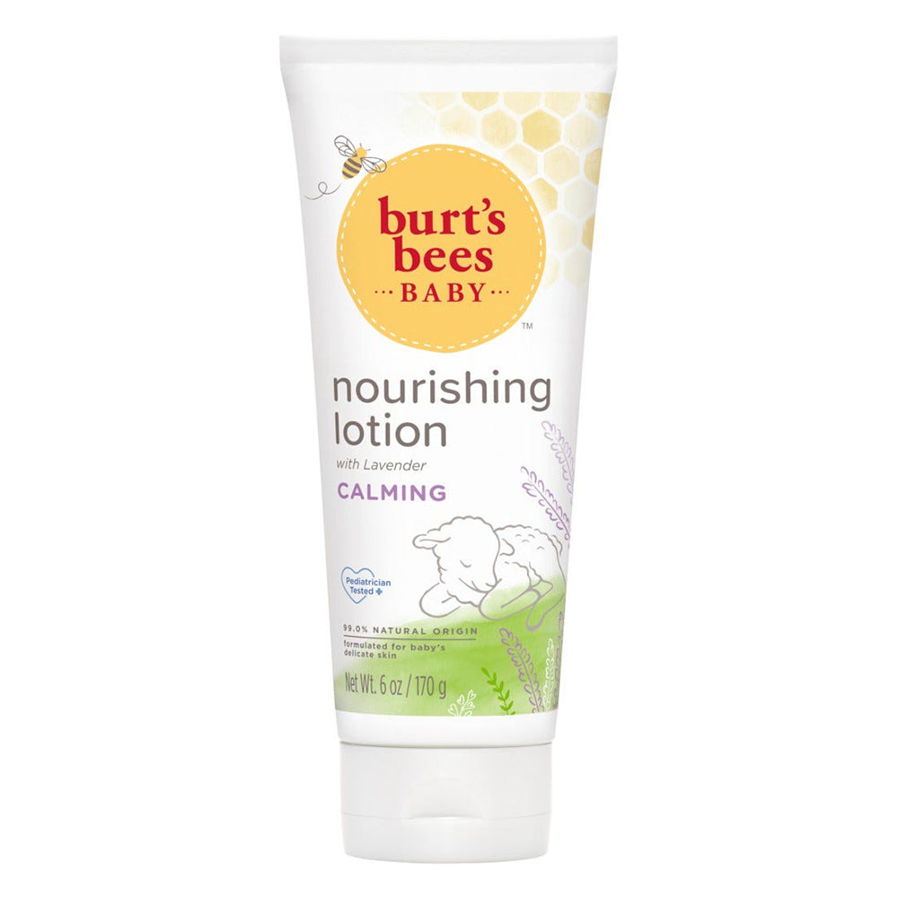 Burts Bees Baby Natural Nourishing Lotion Calming Softens Smooths and Moisturizes babys Delicate Skin 6Oz (170g)
