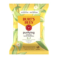 Burts Bees White Tea Facial Cleansing Towelettes, Unscented, 30 Ea