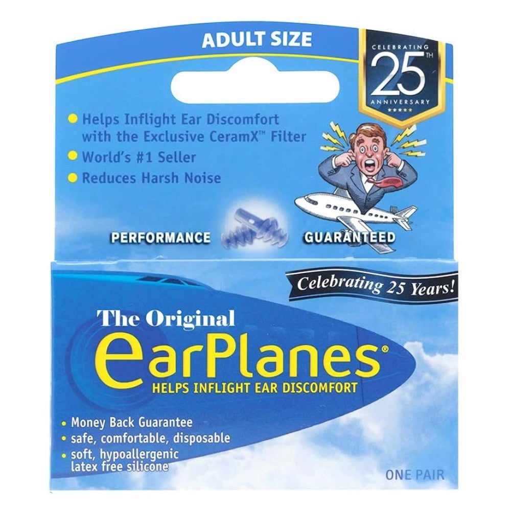 EarPlanes Kids Disposable Ear Plugs, Pair, 1 Ea