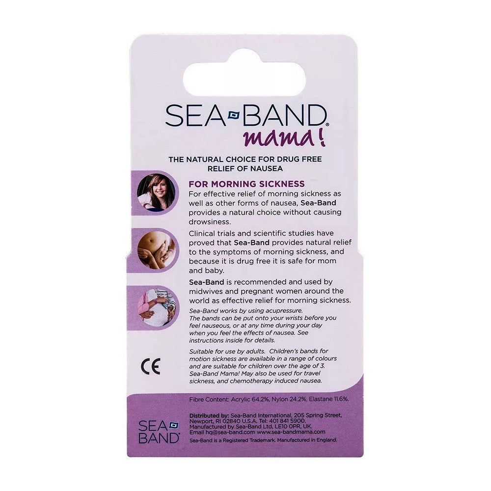 Sea-Band Mama Drug Free Morning Sickness Relief Wrist Band - 1 Ea
