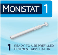 Monistat 1 Day Vaginal Antifungal Prefilled Applicator, 1 Ea