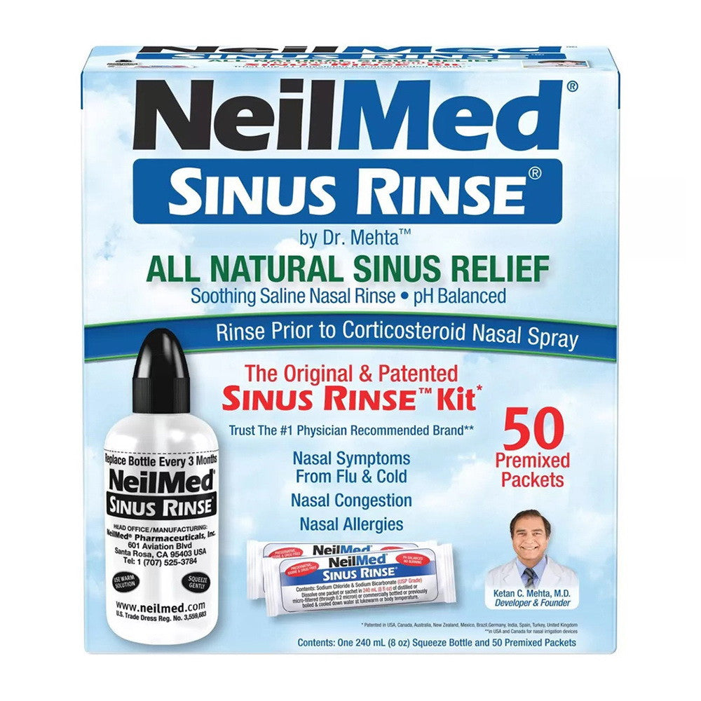 Neilmed Sinus Rinse Soothing Saline Nasal Rinse Kit - 1 Ea