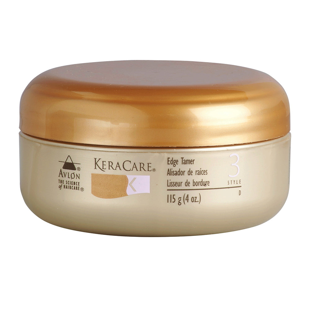 Avlon KeraCare Edge Tamer for Maximum Hold Edge Control and Sleek Polished Hairlines 4Oz (115g)