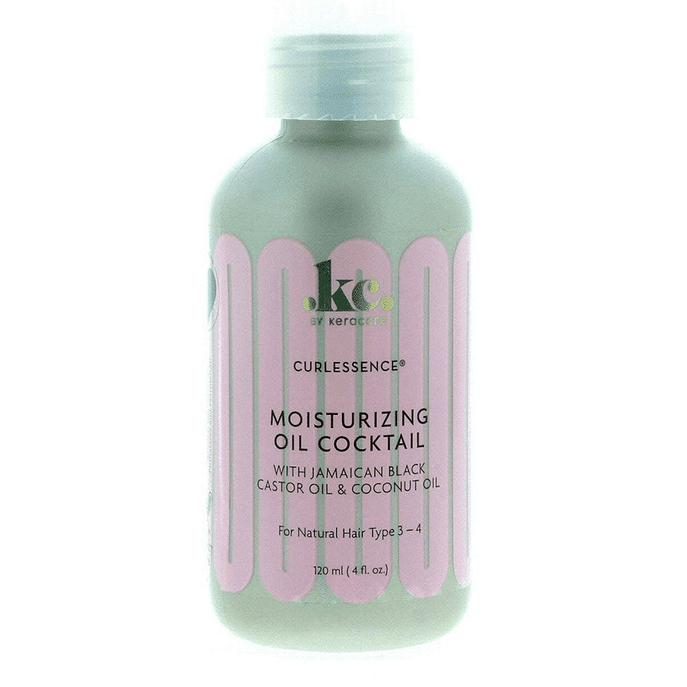 KeraCare CurlEssence Moisturizing Oil Cocktail with Jamaican Black Castor Oil and Coconut Oil 4Oz (120ml)