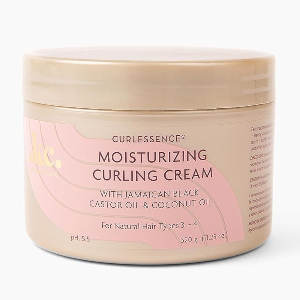 KeraCare CurlEssence Moisturizing Curling Cream with Jamaican Black Castor Oil and Coconut Oil 11.25Oz (320g)
