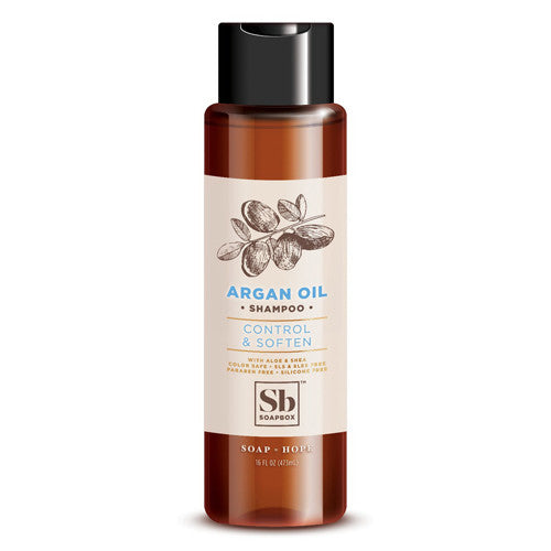 SoapBox Shampoo Argan Oil with organ oil and Shea Butter, 16 Oz