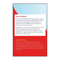 Diaresq Rapid Recovery Diarrhea Relief Packets, Vanilla Flavor, 3 Ea