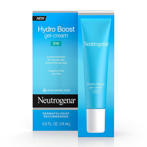 Neutrogena Hydro Boost Eye Gel Cream, Fragrance-Free 0.5 Oz
