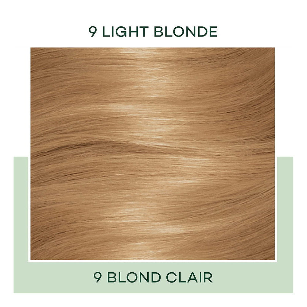 Clairol Natural Instincts Demi-Permanent Hair Color Kit, 9 Light Blonde, 1 Ea